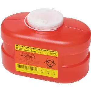 Multi-Use 1 Piece Sharps Container 3.3 Qts