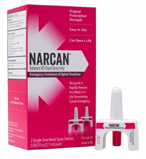 Narcan Naloxone Nasal Spray - 4 mg
