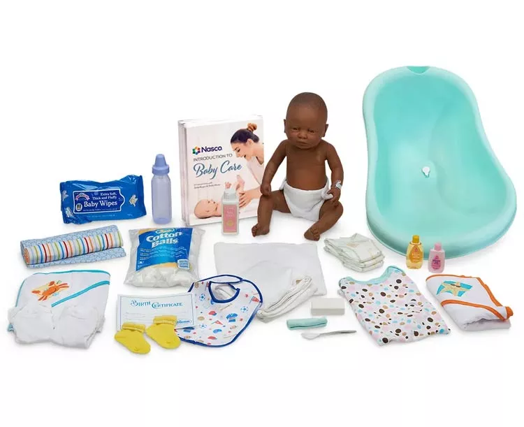 Nasco Baby Care Kit with Female Baby