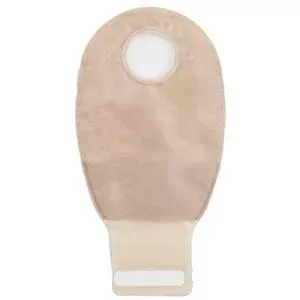 Natura + Drainable Pouch with"visiClose and filter, Transparent, Standard 70mm, 2 3/4"