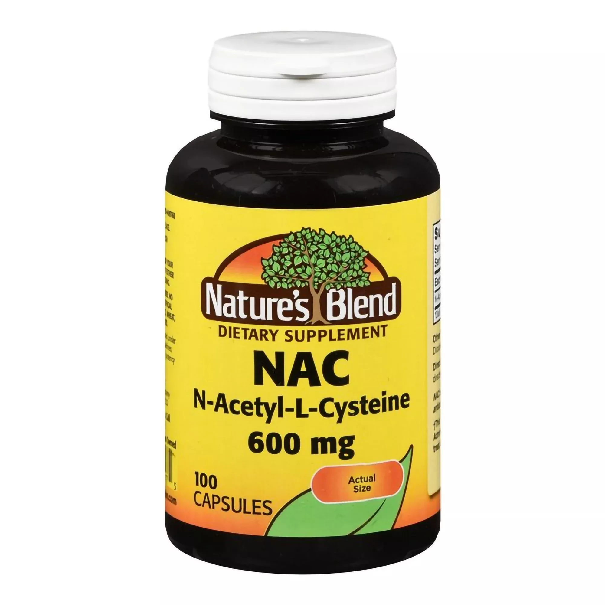 Nature's Blend NAC 600 mg Capsules