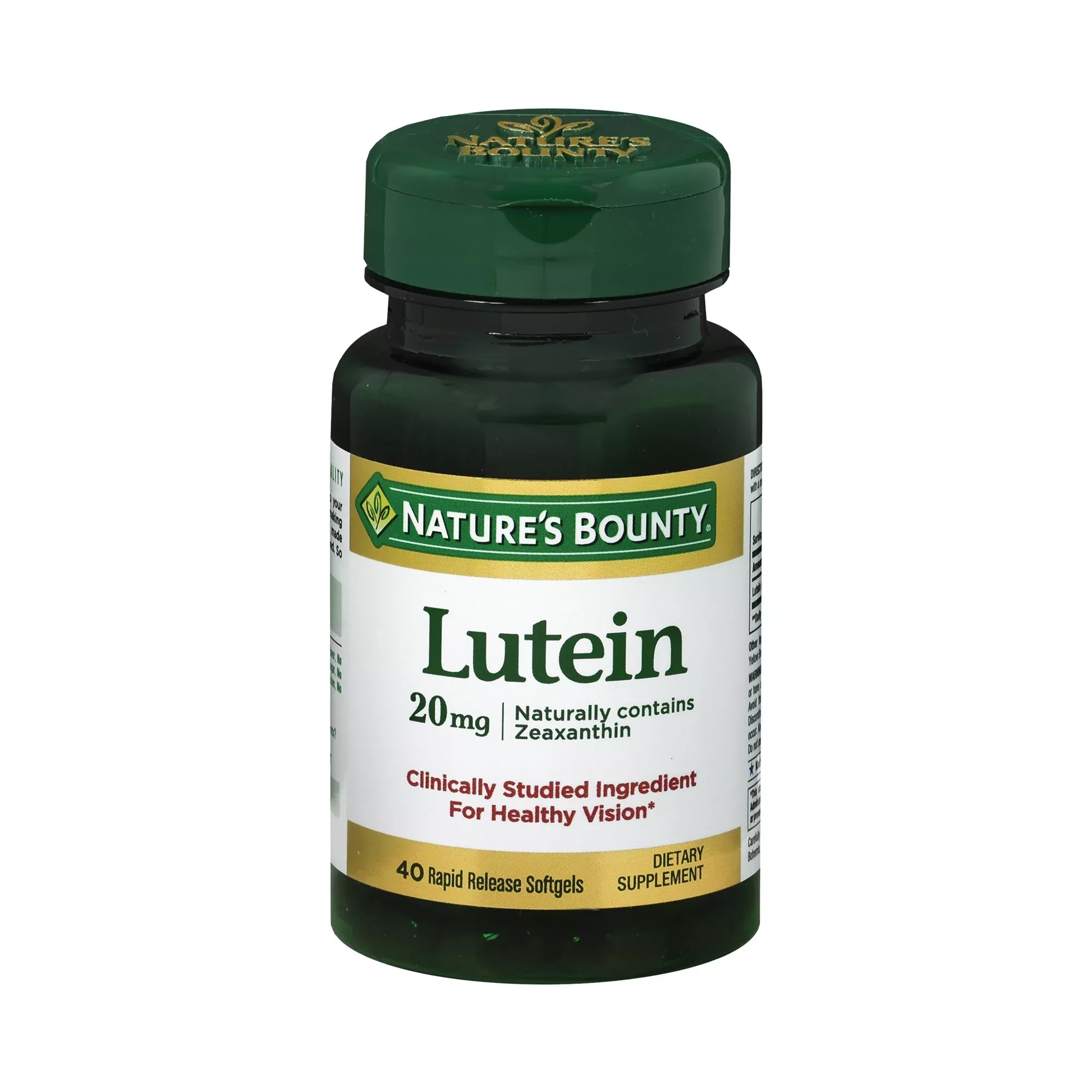 Nature's Bounty Lutein Eye Vitamin Supplement