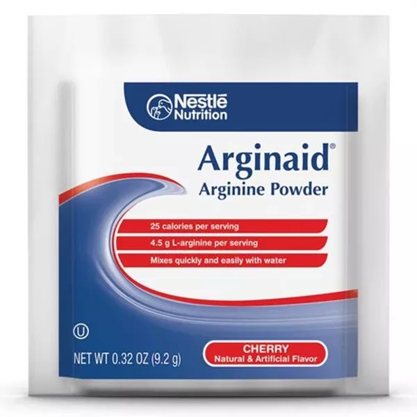 Nestle Arginaid Arginine Supplement: Cherry, 56 Packets