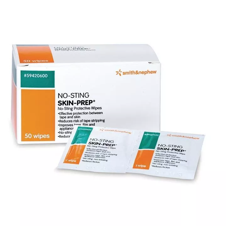 No-sting SKIN-PREP Protective Wipes
