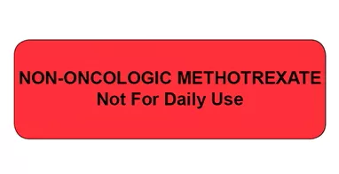 NON-ONCOLOGIC METHOTREXATE Labels H-2318-17515