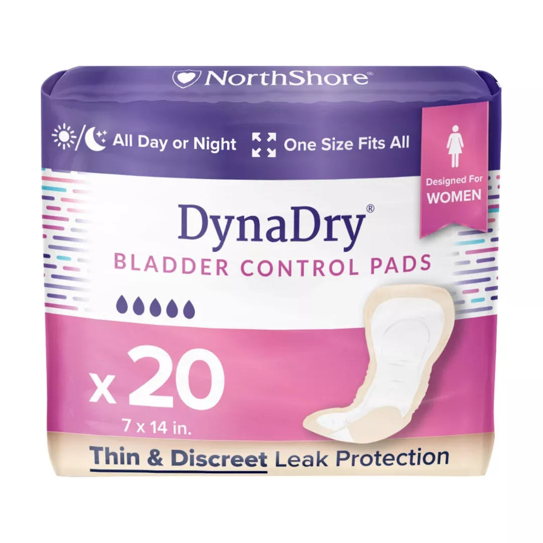NorthShore DynaDry Bladder Control Pads for Women