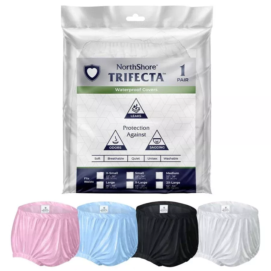 NorthShore Trifecta Waterproof Incontinence Underwear Covers
