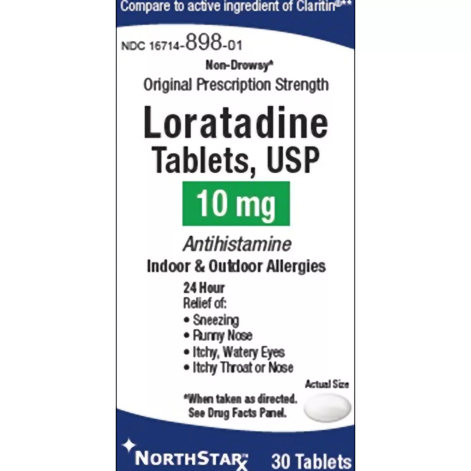 NorthStar Rx Loratadine Antihistamine Tablets