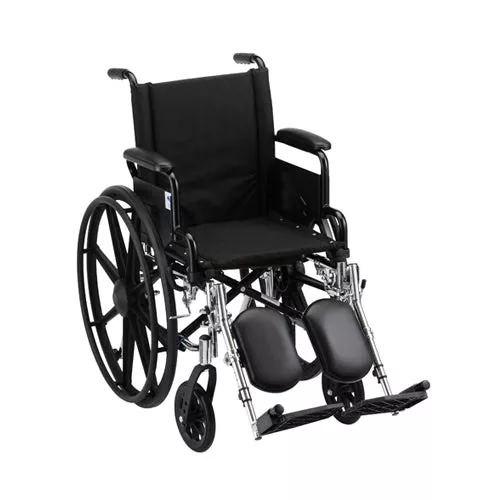 Nova 16 Inch Lightweight Wheelchair with Desk Arms And Elevating Leg Rests