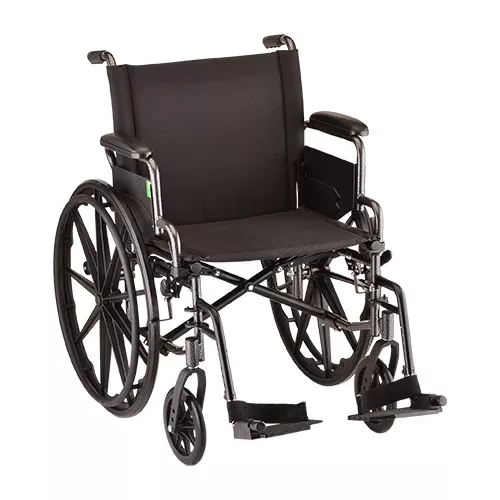 Nova 20 Inch Lightweight Wheelchair Desk Arms And Footrests