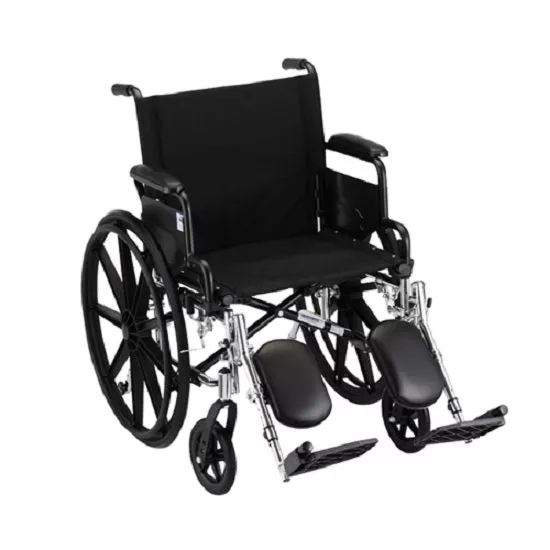 Nova 20 Inch Lightweight Wheelchair with Desk Arms And Elevating Leg Rests