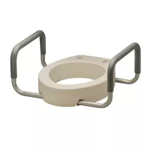 Nova Elongated Toilet Seat Riser with Arms