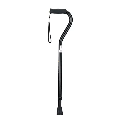 Nova Heavy Duty Aluminum Cane with Black Strap
