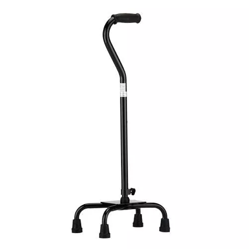 Nova Heavy Duty Aluminum Quad Cane With Large Base