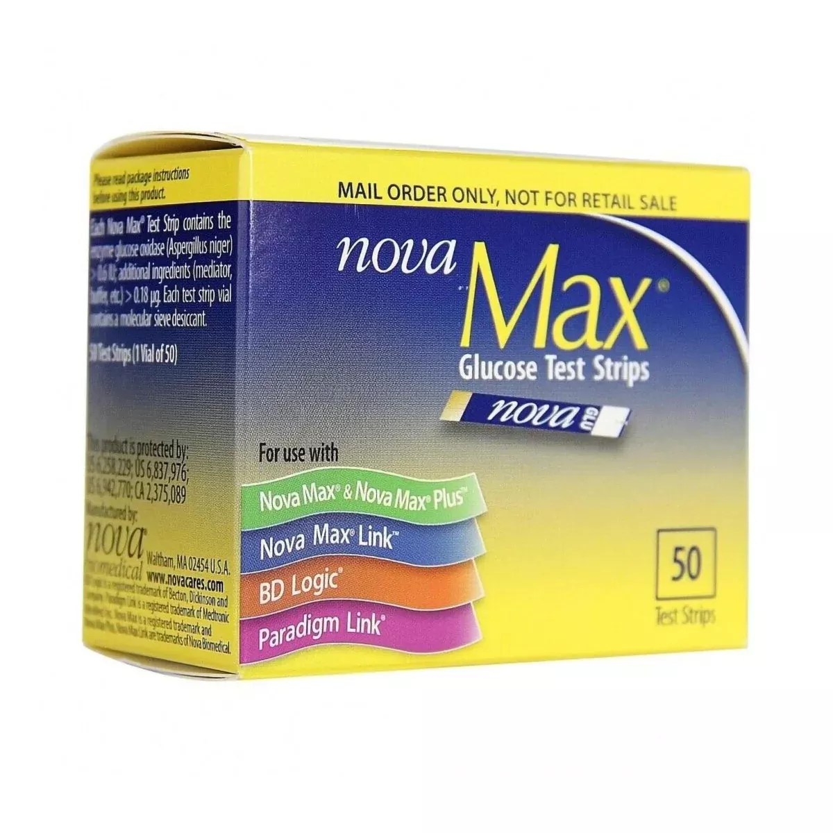 Nova Max Glucose Test Strips