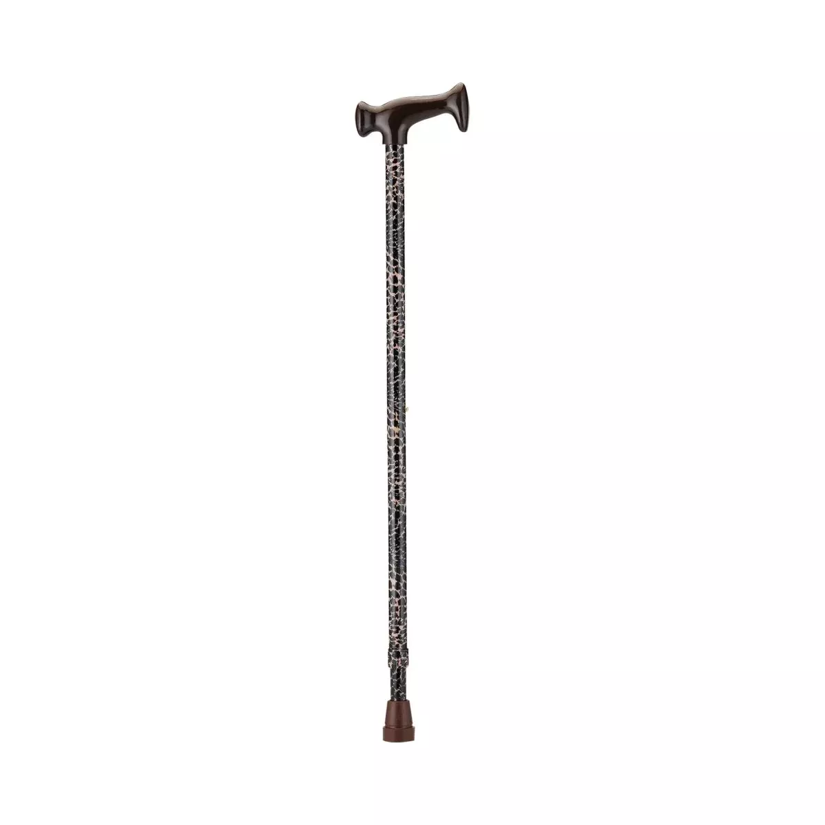 Nova Ortho-Med T-Handle Cane, Leopard Print