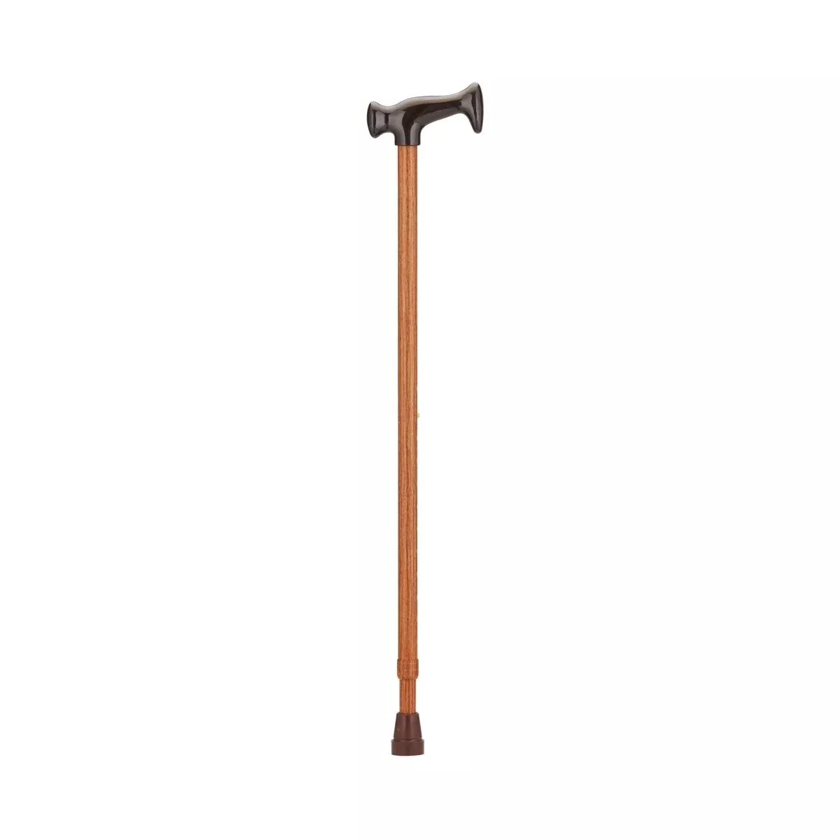 Nova Ortho-Med T-Handle Cane, Walnut Print