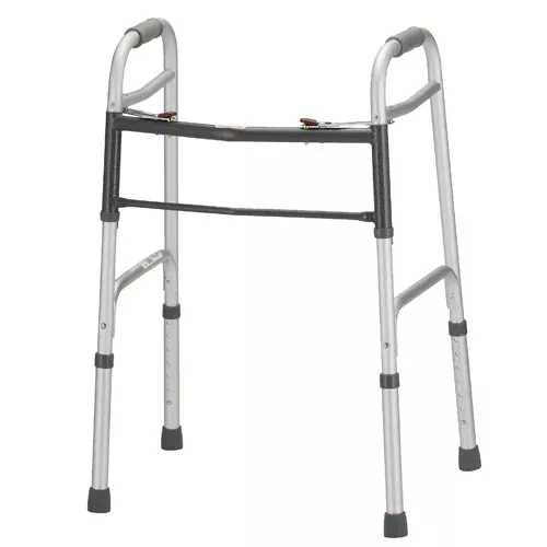 Nova Silver Adult Standard Folding Walker