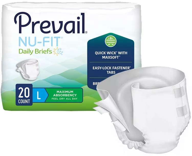 Nu-Fit Adult Briefs