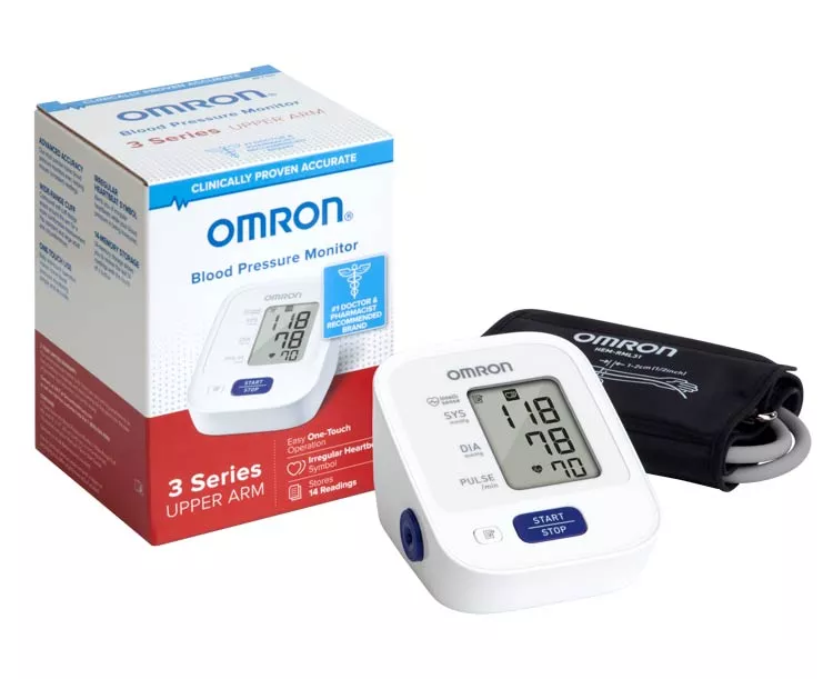Omron 3 Series Upper Arm Digital Blood Pressure Monitor