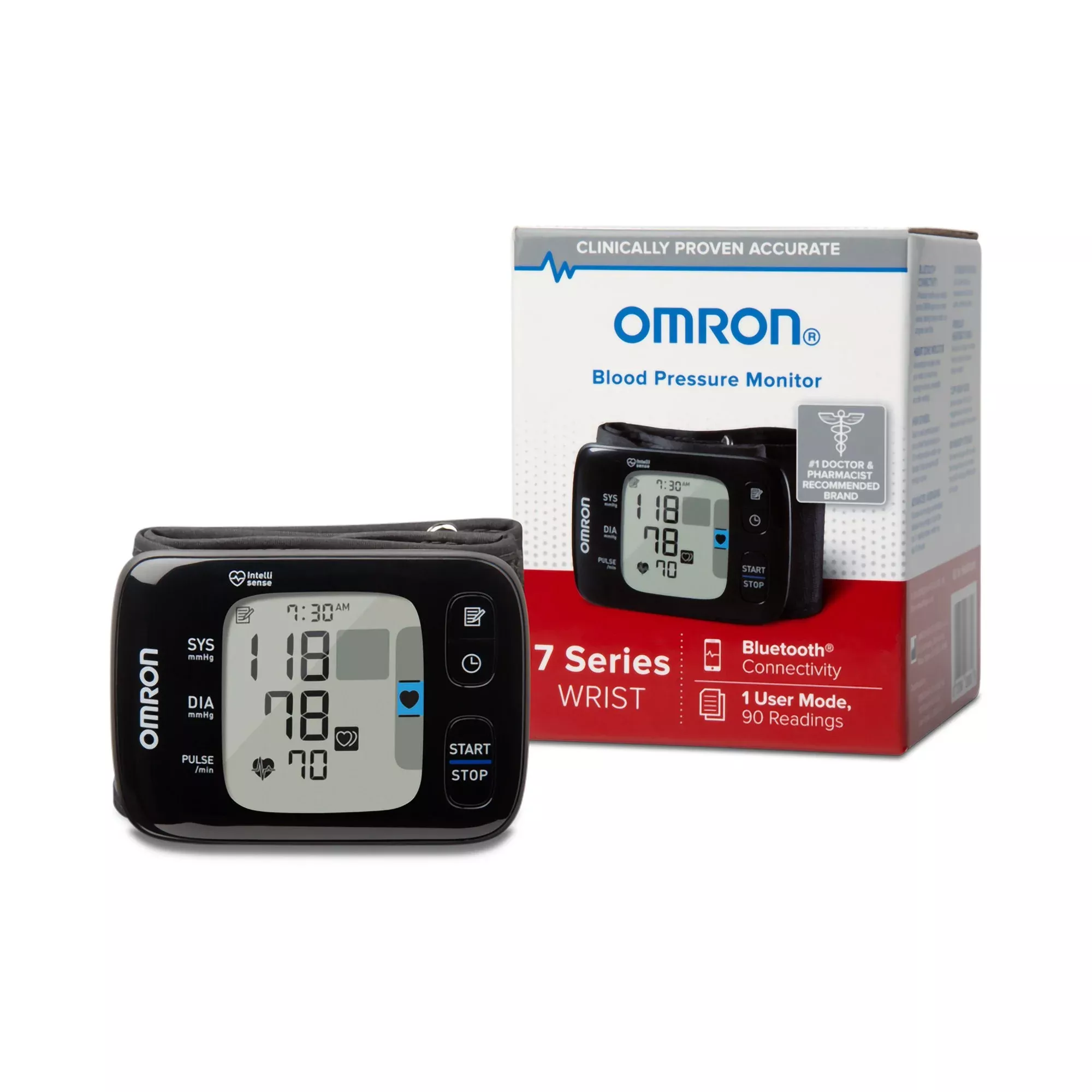 Omron 7 Series Digital Blood Pressure Wrist Unit
