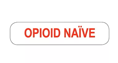 OPIOID NAIVE Labels H-2297-15488