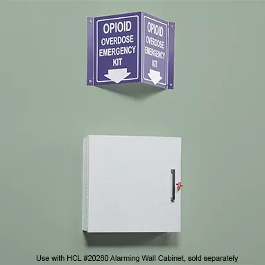 Opioid Overdose Emergency Kit Sign H-20281-13039