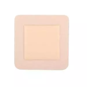 Optifoam Adhesive Foam Dressing, 4" x 4", 2-1/2" x 2-1/2" Pad