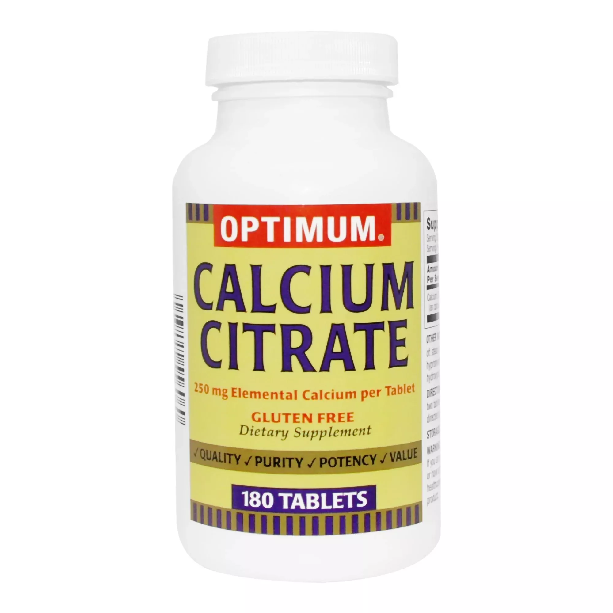 Optimum Calcium Citrate Supplement