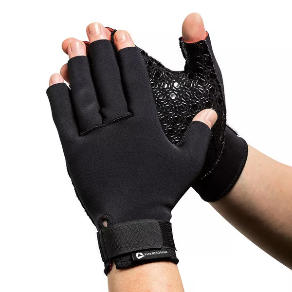 Orthozone Thermoskin Arthritis Compression Gloves - Black