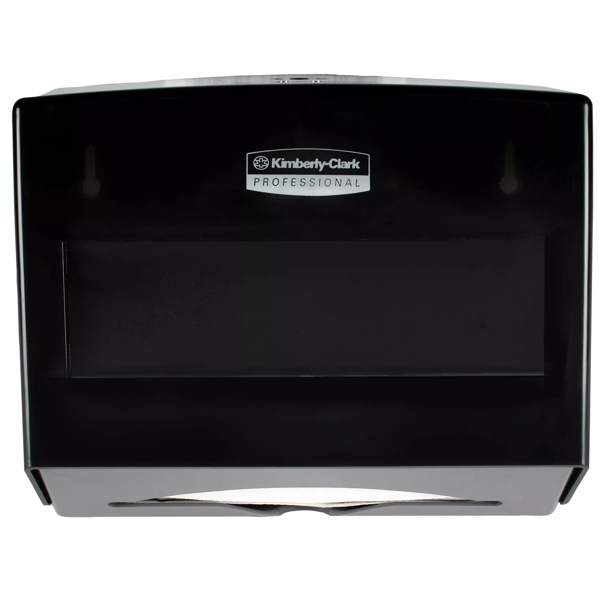 Paper Towel Dispenser K-C PROFESSIONAL SCOTTFOLD Smoke Plastic Manual Pull Wall Mount