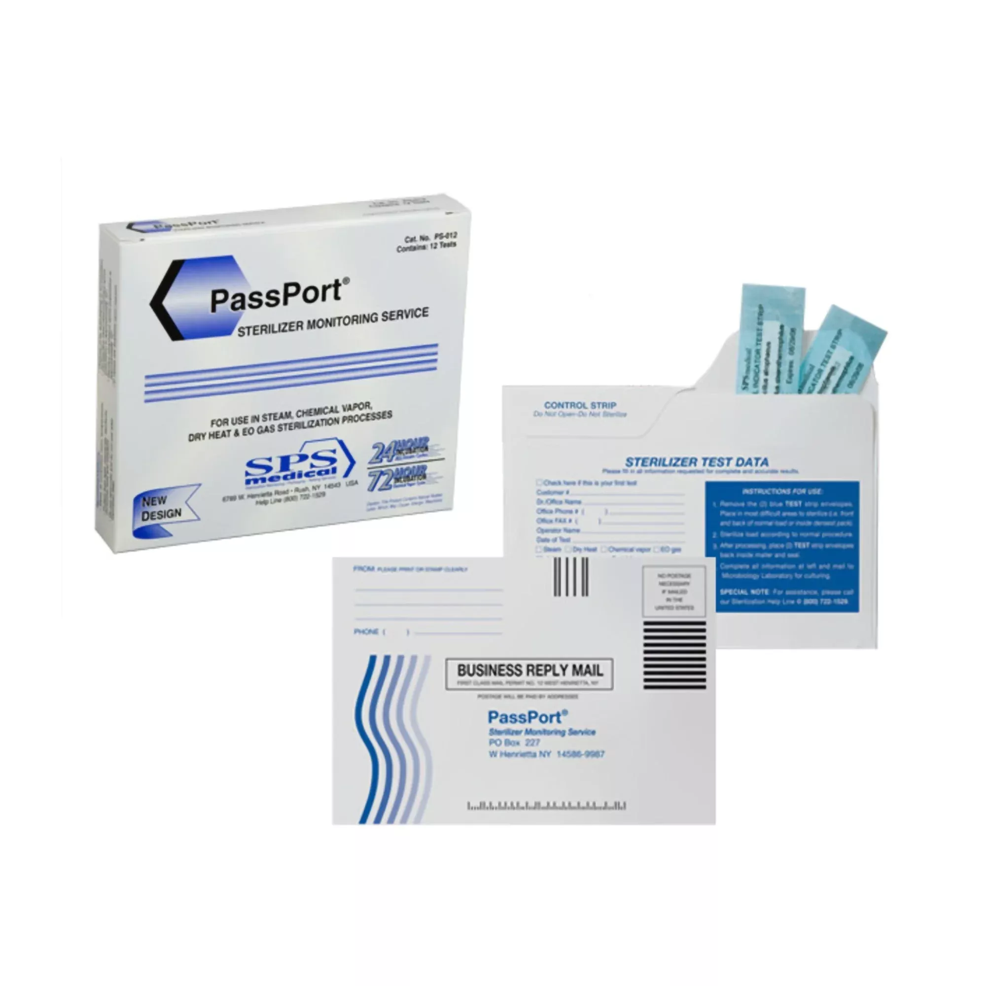 PassPort Sterilizer Monitoring Service Passport Mailing System #PS-012