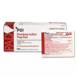 PDI PVP Prep Pad, 100/BX