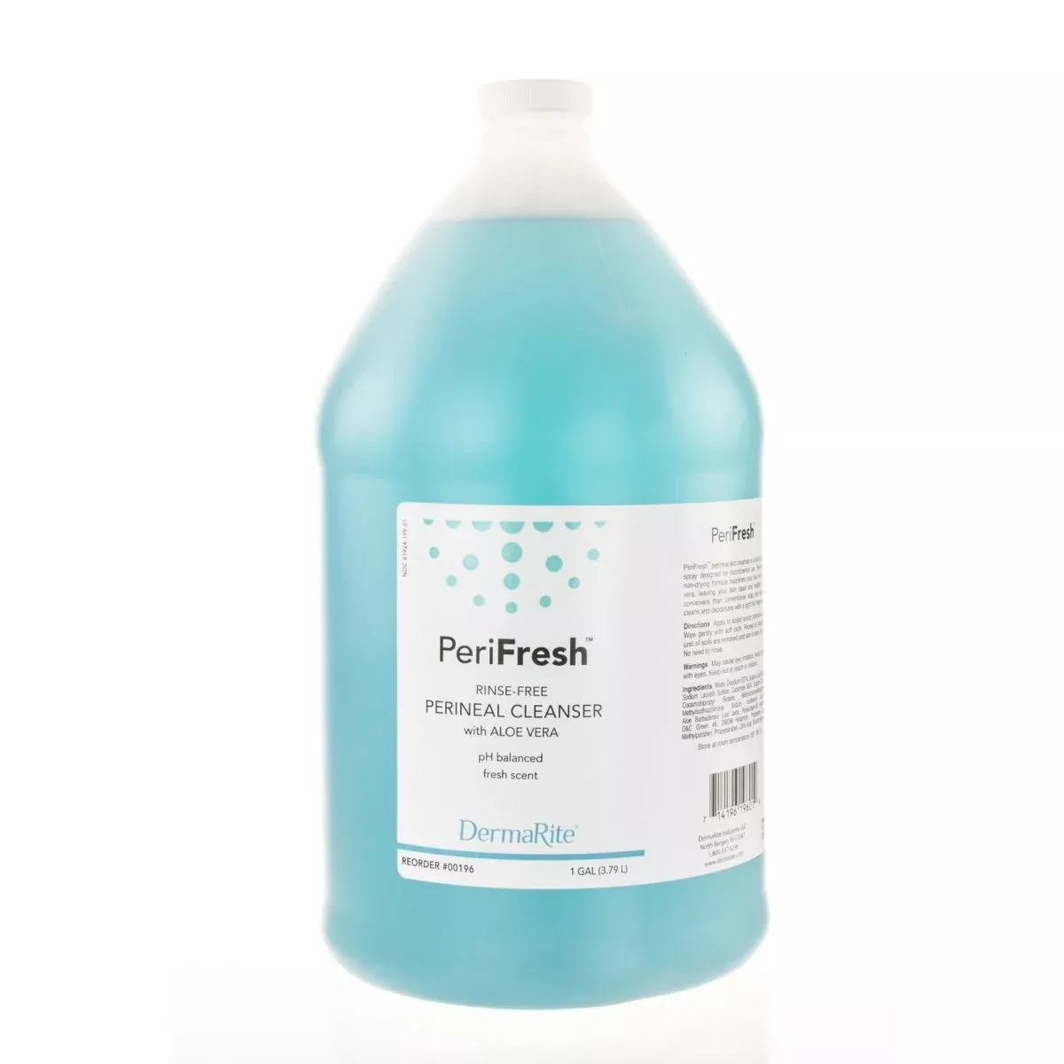 PeriFresh Aloe Fruit Scent No-Rinse Perineal Wash, 1 gallon Jug
