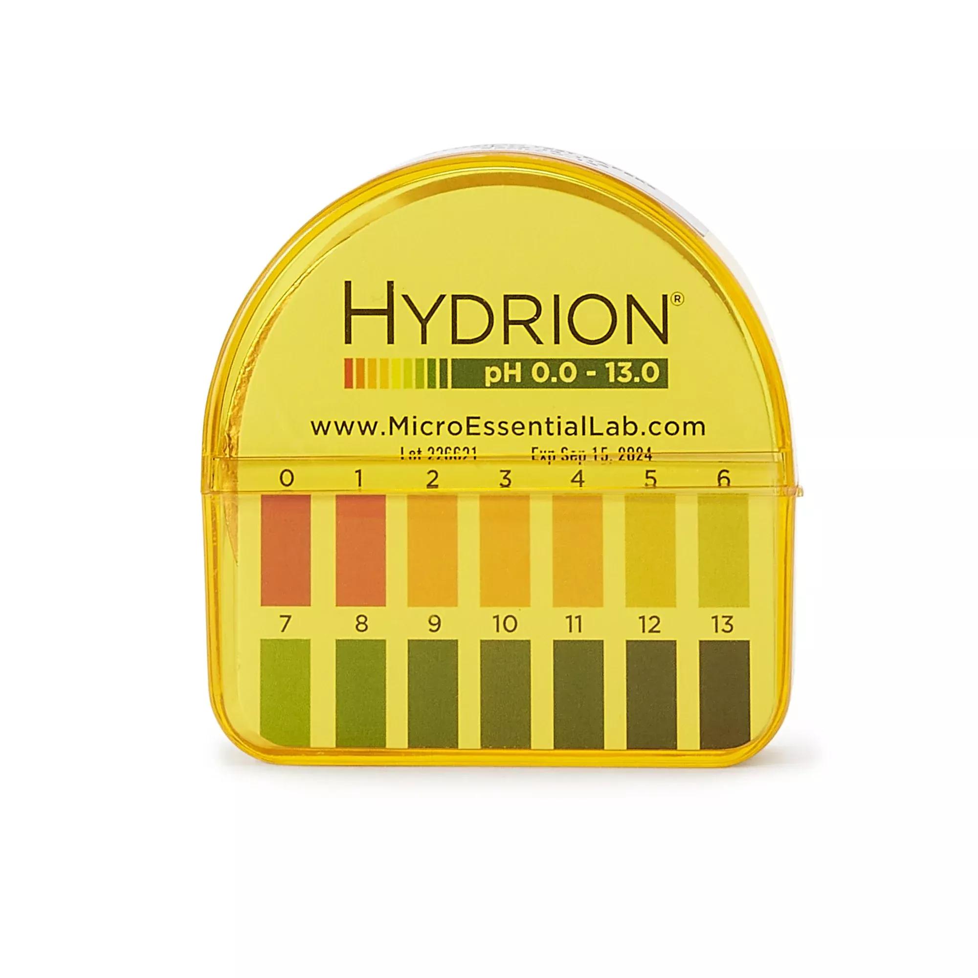 pH Paper in Dispenser Hydrion Insta-Chek 0 to 13.0