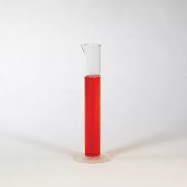 Plastic Graduated Cylinder, 100mL H-20219-12322