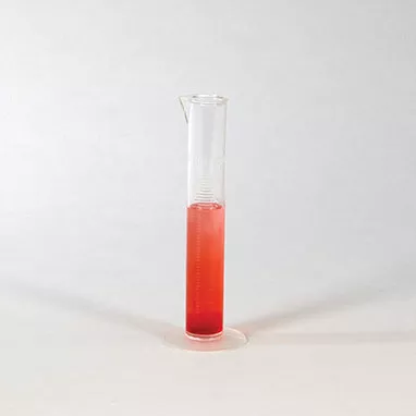 Plastic Graduated Cylinder, 25mL H-20217-12320