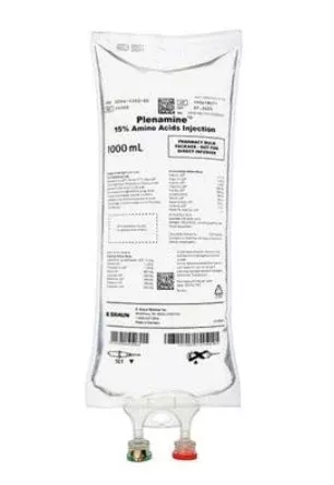 Plenamine Caloric Agent Parenteral Amino Acid No.6 15% Solution Pharmacy Bulk Package 2,000 mL