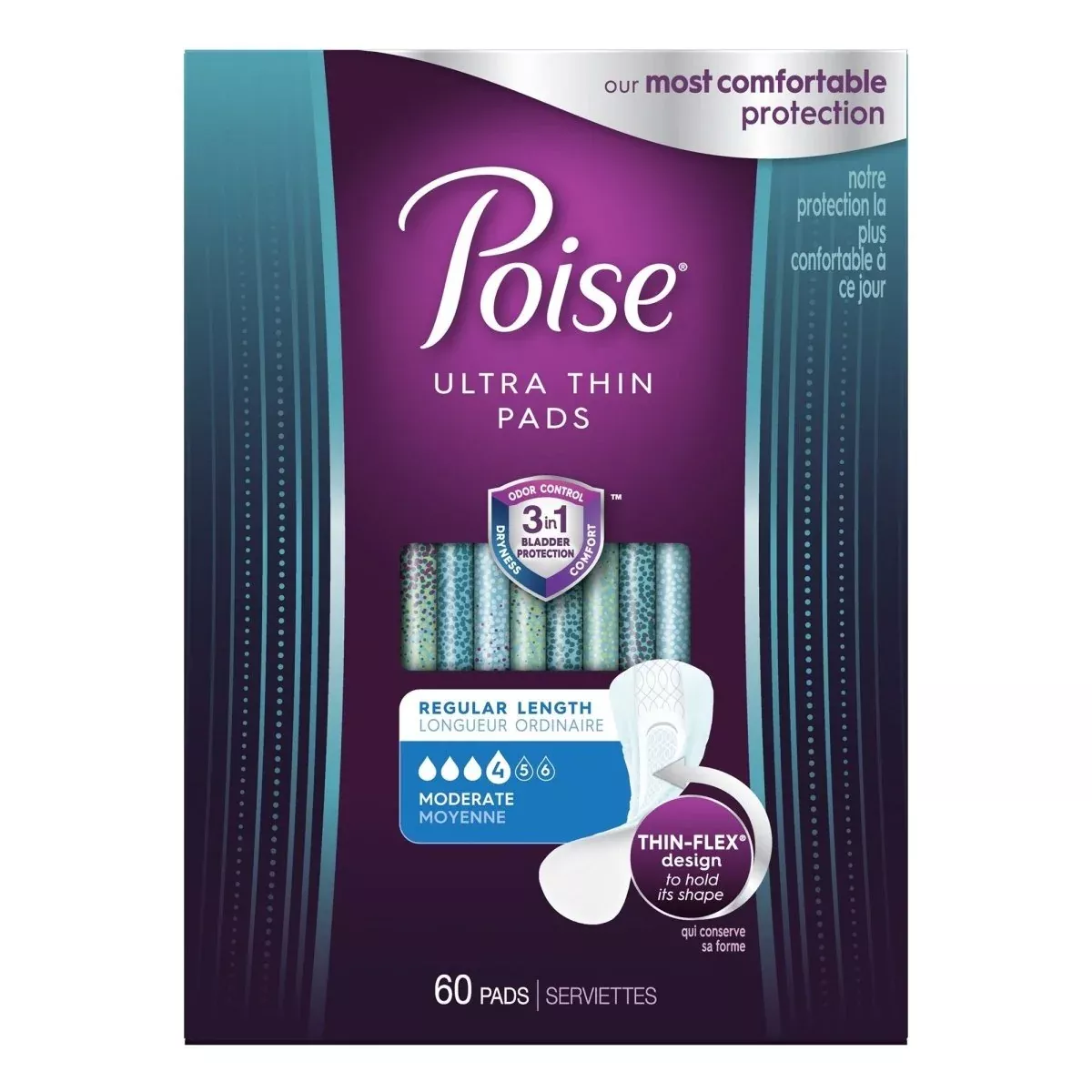 Poise Ultra Thin Moderate Bladder Control Pad
