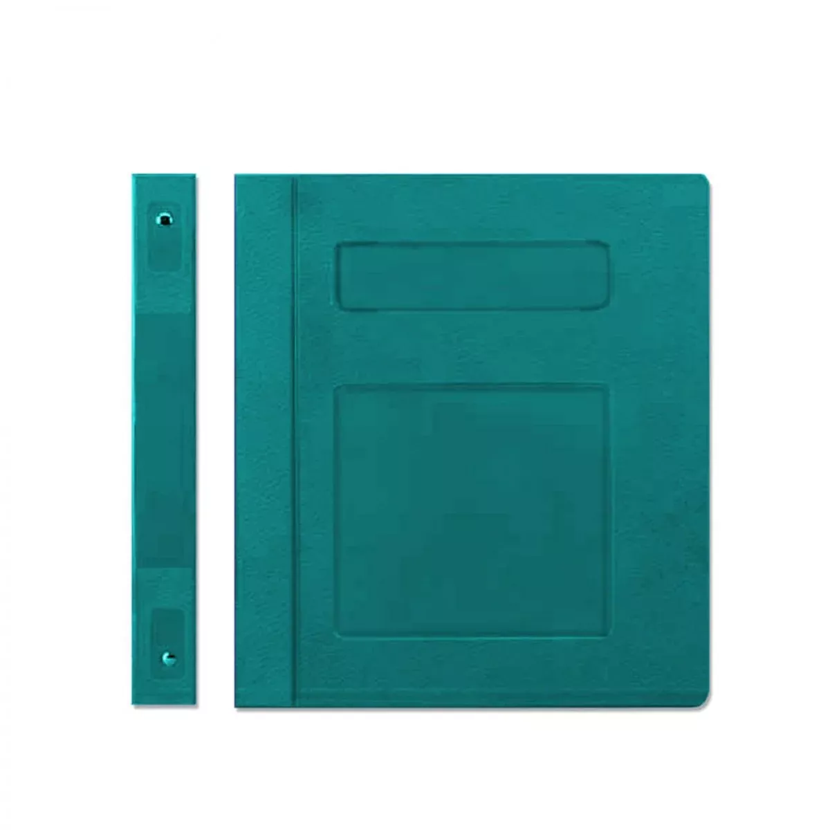 Poly Binder Side Open 3-Ring "Resident Record Teal 3" 1 Each