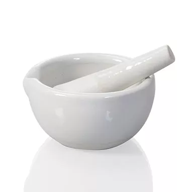 Porcelain Mortar and Pestle Set, 3 oz. H-14074-17402