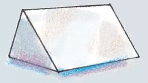 Position Aid 45 Degree Wedge Gray Foam 7"X7"X14" 1 Per Each