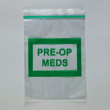 Pre-Op Meds Bags, 6 x 8 H-9424-13700
