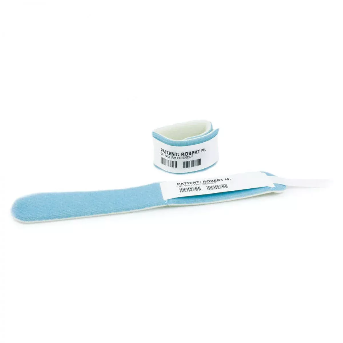 Precision Soft Foam Band With Shield 1-1/4" X 9" Pedi Blue - 12 Per Box