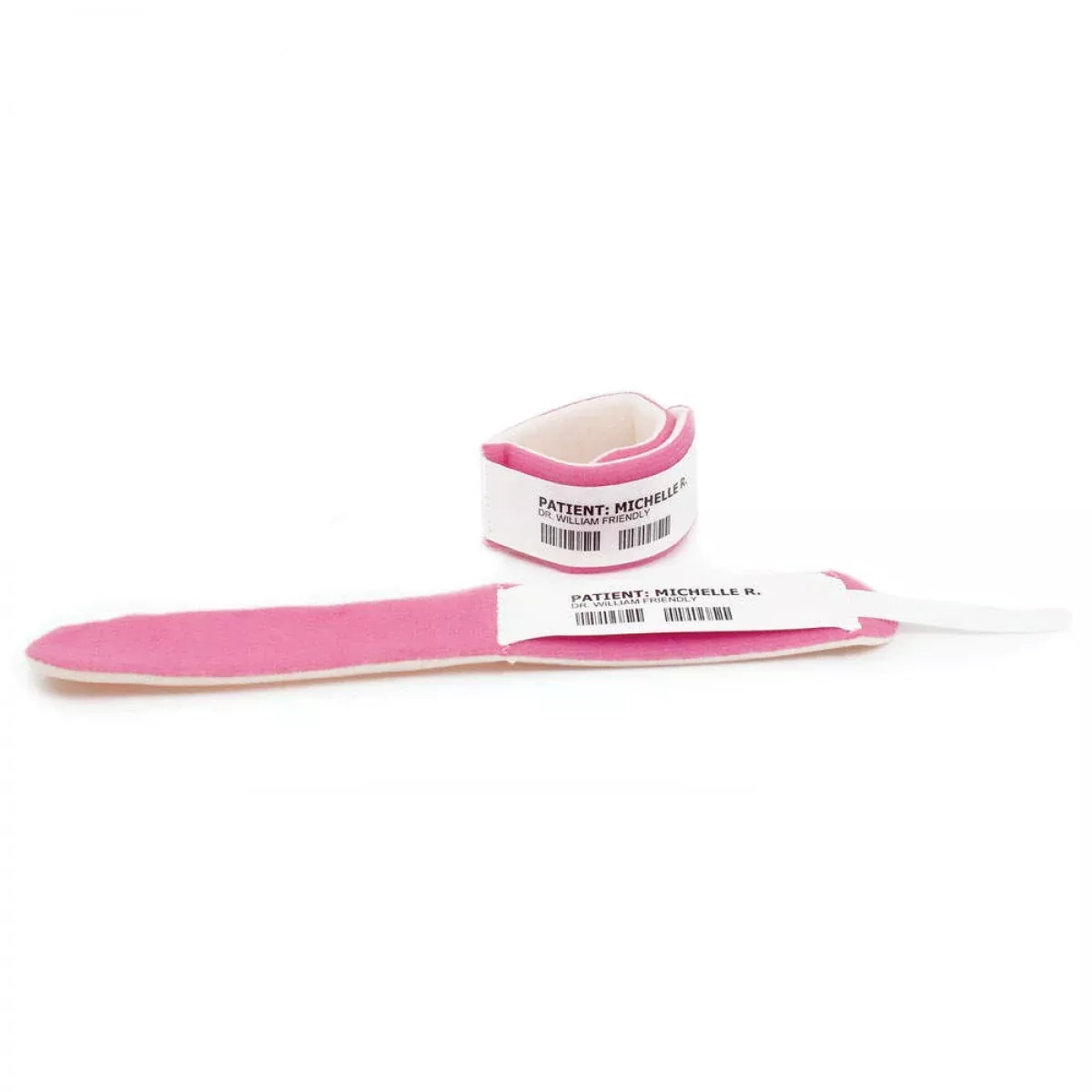 Precision Soft Foam Band With Shield 1-1/4" X 9" Pedi Pink - 12 Per Box