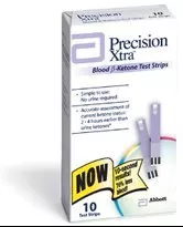 Precision Xtra Blood Ketone Test Strips