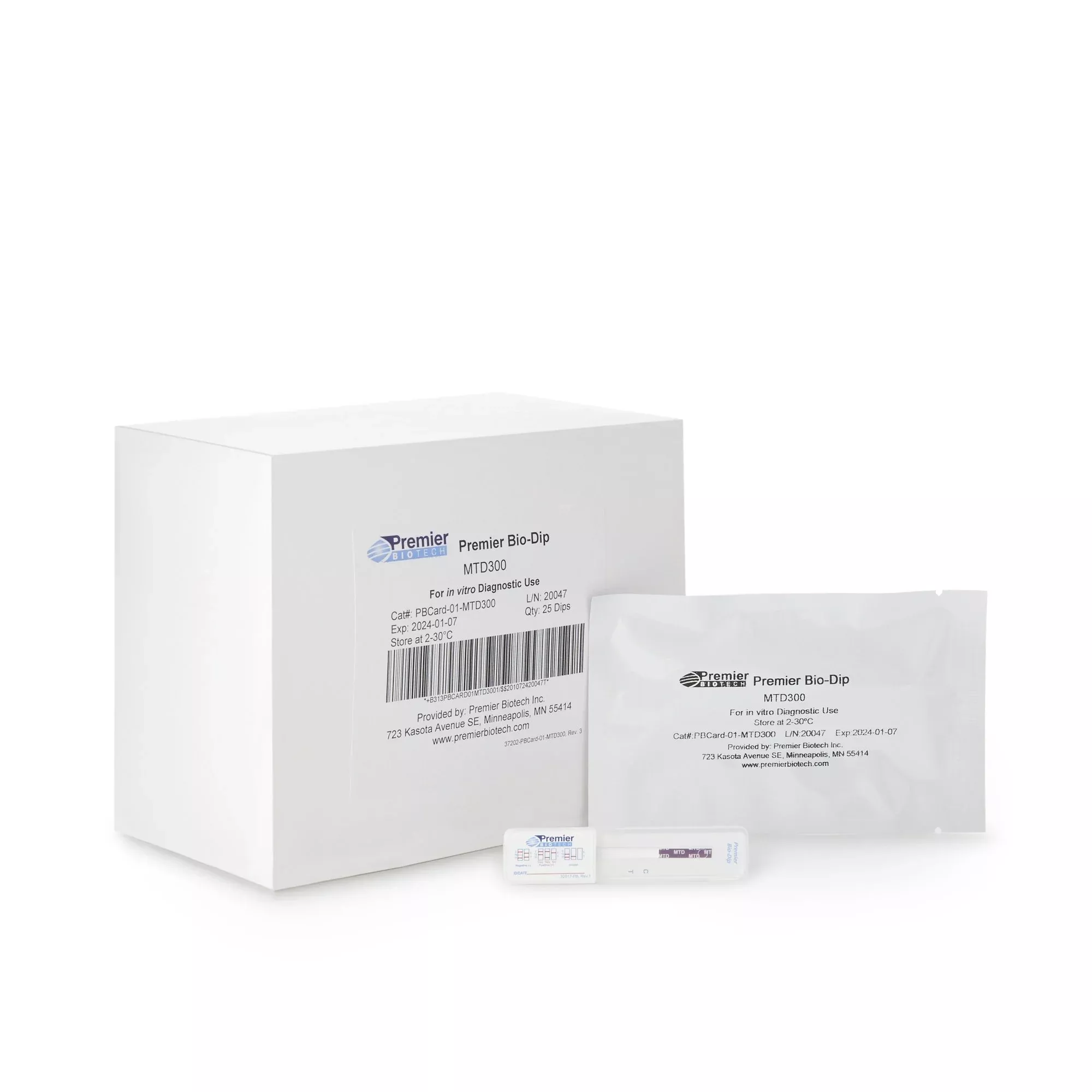 Premier Bio-Dip Single Drug (Methadone) Drugs of Abuse Test