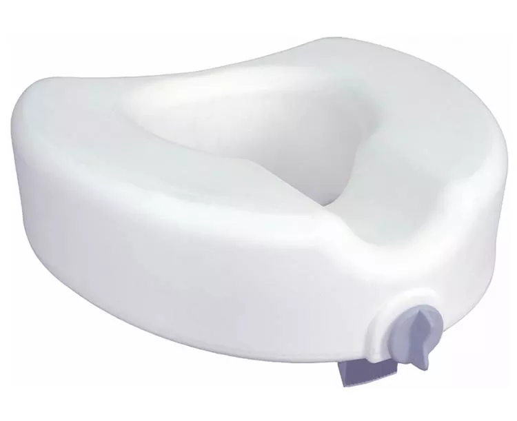 Premium Raised Regular/Elongated Toilet Seat with Lock