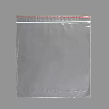 Premium Red Line™ Reclosable Bags, Single-Track, 12 x 12 H-7598-20640