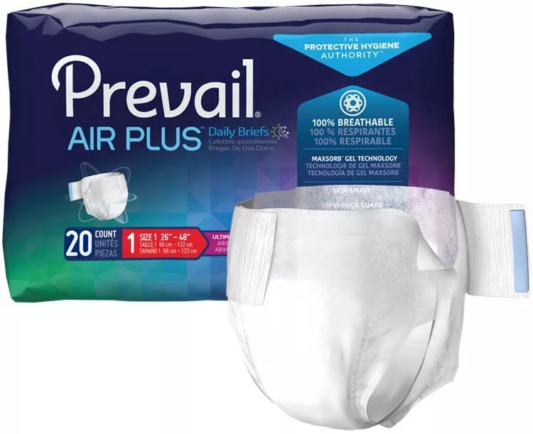 Prevail Air Plus Briefs Premium Adult Diapers